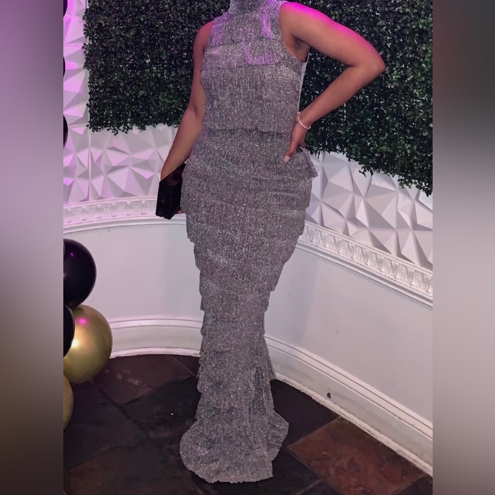 High Neck Dress